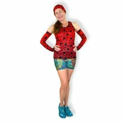 INKnBURN Women's Ladybug Singlet (Medium) -challenge shop kmmsD8AlQg9immO2hhPu0dQJQ
