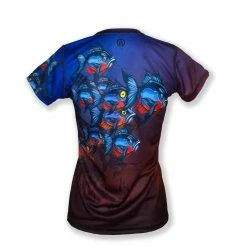 INKnBURN Women's Piranha Tech Shirt (2XL) -challenge shop lJD j8sO7BwK DzoHQUZFtrQU