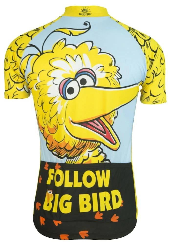 Brainstorm Big Bird & Snuffy Women's Cycling Jersey X-Large 50% OFF! 4 Brainstorm Big Bird & Snuffy Women's Cycling Jersey X-Large 50% OFF! - Image 2