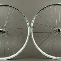 H Plus Son Archetype Silver Miche Hubs Road Bike Wheelset Campagnolo 9-12 Speed