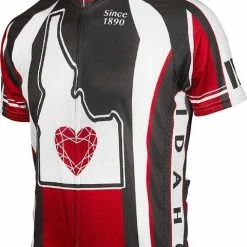 It's In My Heart Idaho Men's Cycling Jersey (M, L, XL, 2XL)