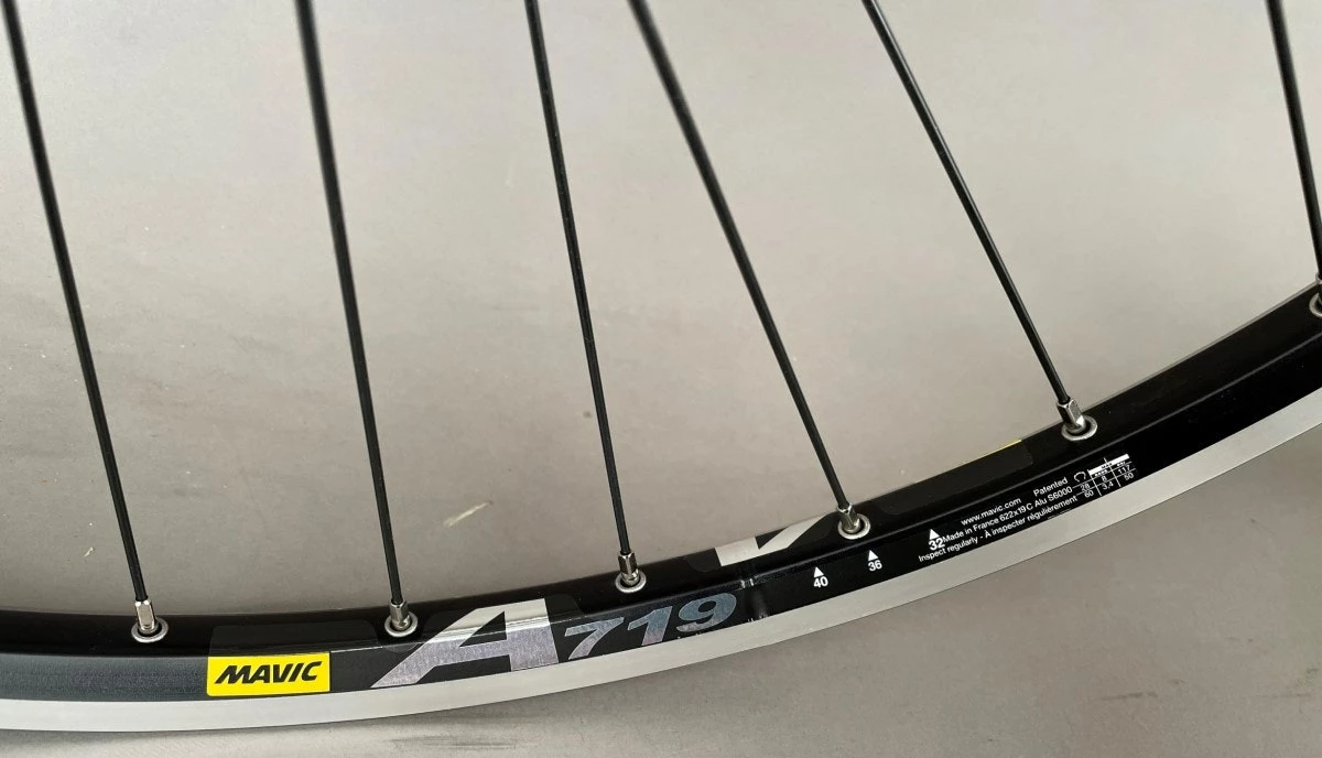 N/A MAVIC A719 29ER 700C 29er Mountain Bike MTB Wheelset 135MM QR Rim Brake 4 N/A MAVIC A719 29ER 700C 29er Mountain Bike MTB Wheelset 135MM QR Rim Brake - Image 2