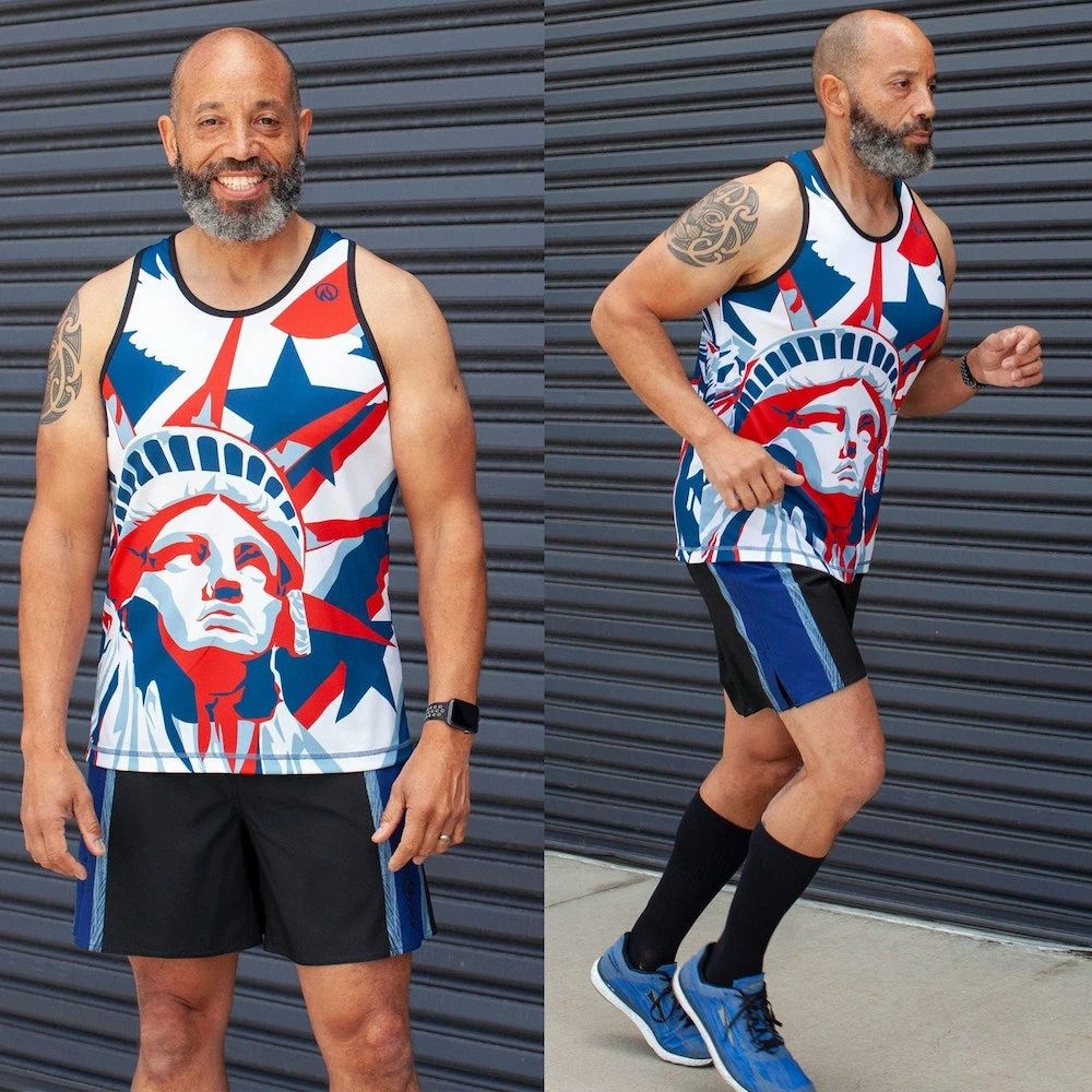 INKnBURN Men's Liberty & Justice Singlet (2XL) 6 INKnBURN Men's Liberty & Justice Singlet (2XL) - Image 4