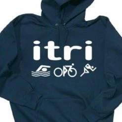 1Line Sports ITRI Navy Hoodie (M, XL)
