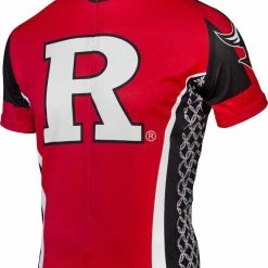 Adrenaline Promotions Rutgers Scarlet Knights Men's Cycling Jersey (S, M, L, XL, 2XL, 3XL)