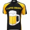 World Jerseys I Love Beer Men's Cycling Jersey (S, M, L, XL, 2XL, 3XL)