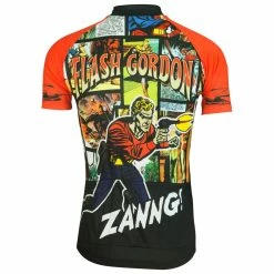 Brainstorm Flash Gordon Men's Cycling Jersey (S, M, 2XL, 3XL) -challenge shop rD2sPQVdvj IoWqgMP7nW 7gI