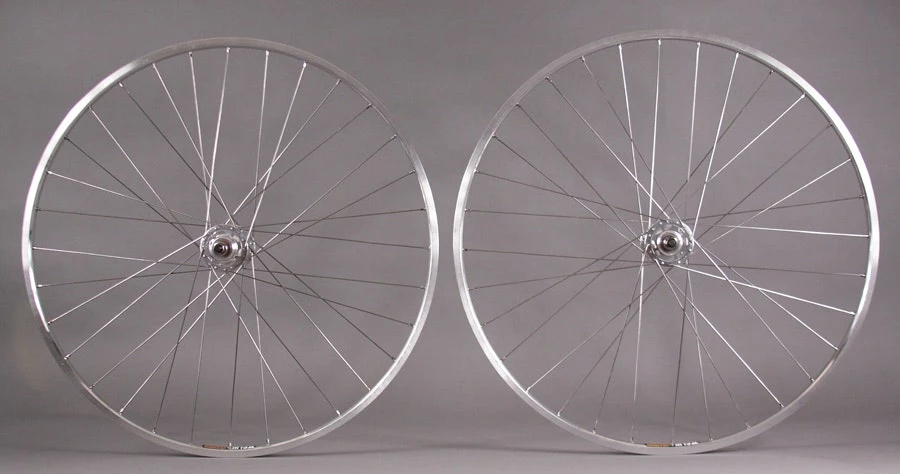 Sun Rims Sun M13 Silver Track Bike Fixed Gear Singlespeed Wheels Wheelset 32h DT Spokes 3 Sun Rims Sun M13 Silver Track Bike Fixed Gear Singlespeed Wheels Wheelset 32h DT Spokes
