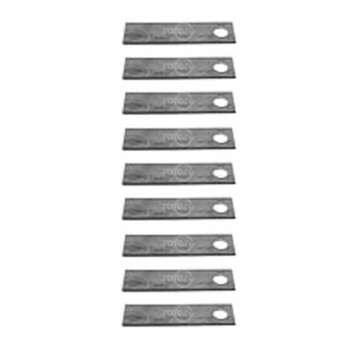 Rotary Parts Rotary Genuine Part 10968 BLUEBIRD FLAIL BLADE 4"X1/2" REPL 5001 N Pack Of 9 4 Rotary Parts Rotary Genuine Part 10968 BLUEBIRD FLAIL BLADE 4"X1/2" REPL 5001 N Pack Of 9 - Image 2