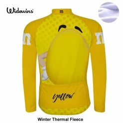 Other M&Ms Men's Winter Long Sleeved Warm Fleece Cycling Jersey -challenge shop sp1W bfLDz ZUSM YUeZ5 MxQ