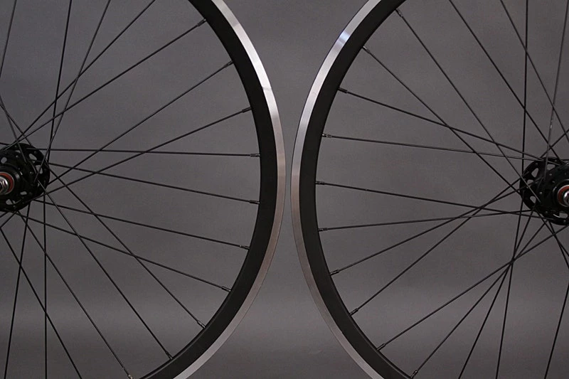 Velocity Deep V ALL BLACK Fixed Gear Track Bike Wheels Wheelset Singlespeed 4 Velocity Deep V ALL BLACK Fixed Gear Track Bike Wheels Wheelset Singlespeed - Image 2