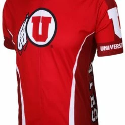 Adrenaline Promotions Utah Runnin Utes Men's Cycling Jersey (Small)