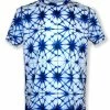 INKnBURN Men's Shibori Star Tech Shirt (S, M, L, XL)
