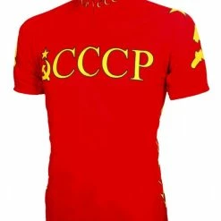 World Jerseys Soviet Union Olympic Men's Cycling Jersey (S, M, L, XL, 2XL)