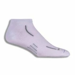 Wrightsock Men's Stride Lo Single Pack, White/Grey Stripe (Small) -challenge shop uCz XFP5ZziGJ0V9vbvV2AkCI