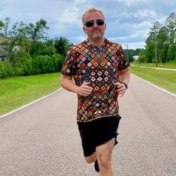 INKnBURN Men's Boho Diamond Tech Shirt (S, M, L, 2XL) -challenge shop wRR btcCjnP OCjEtvVYOivgo