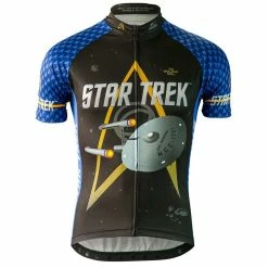 Brainstorm Star Trek Science Blue Men's Cycling Jersey (Small) -challenge shop x FZWEurc9 eHjUarOvMKojvE