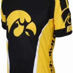 Adrenaline Promotions Iowa Hawkeyes Men's Cycling Jersey (S, M, L, XL, 2XL, 3XL)