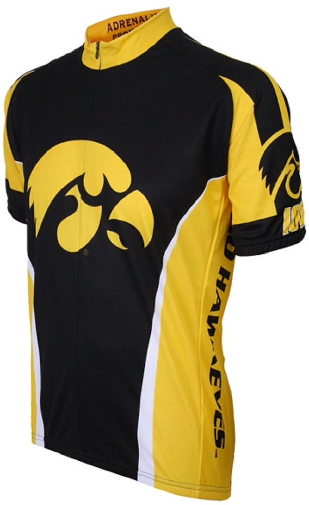 Adrenaline Promotions Iowa Hawkeyes Men's Cycling Jersey (S, M, L, XL, 2XL, 3XL) 3 Adrenaline Promotions Iowa Hawkeyes Men's Cycling Jersey (S, M, L, XL, 2XL, 3XL)