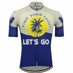 It's In My Heart Find Your Light - Let's Go Men's Cycling Jersey (2022)