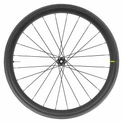 Mavic, Cosmic Elite UST Disc, Wheel, Front, 700C / 622, Holes: 24, QR/12mm TA, 100mm, Disc Center Lock