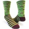 Save Our Soles SOS Reindeer 6-inch Cuff Socks